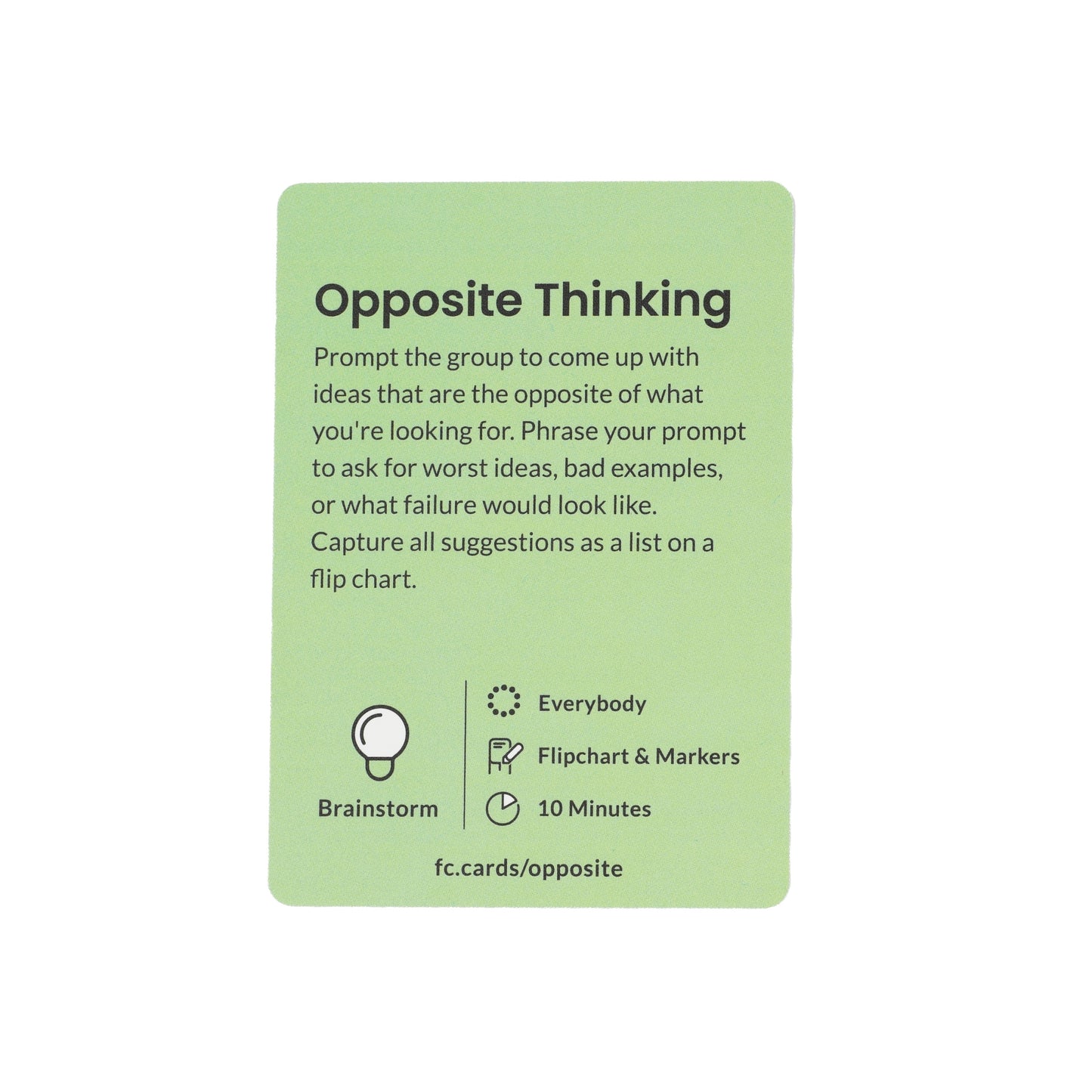Facilitator Cards