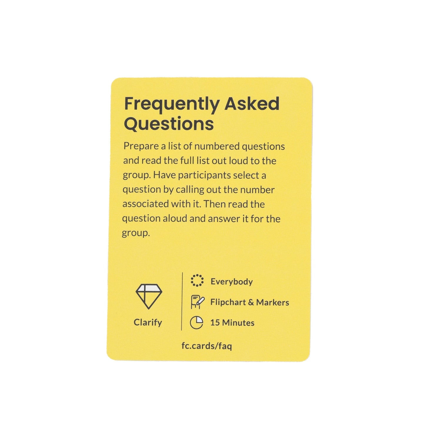 Facilitator Cards