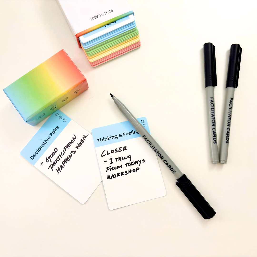 Facilitator Cards Markers (3-pack)