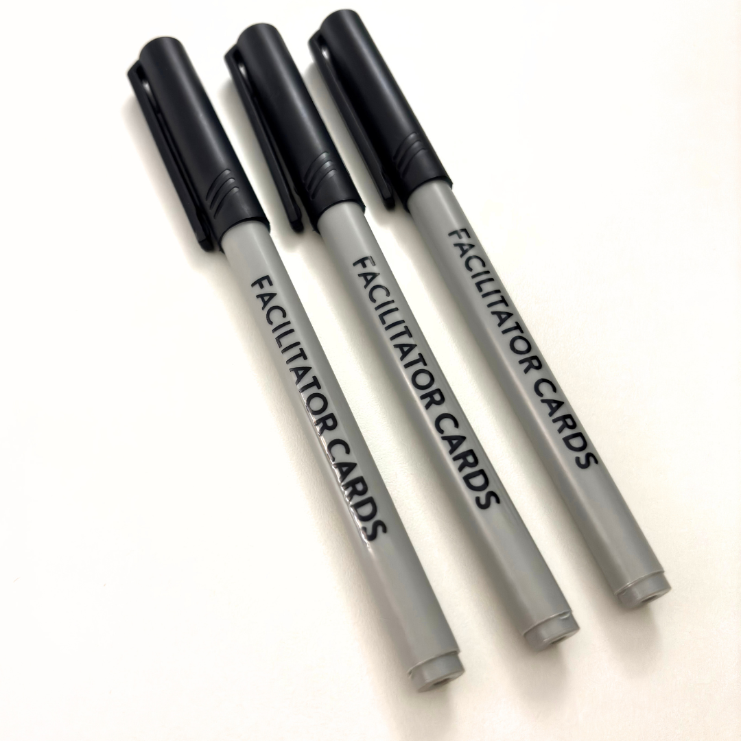 Facilitator Cards Markers (3-pack)
