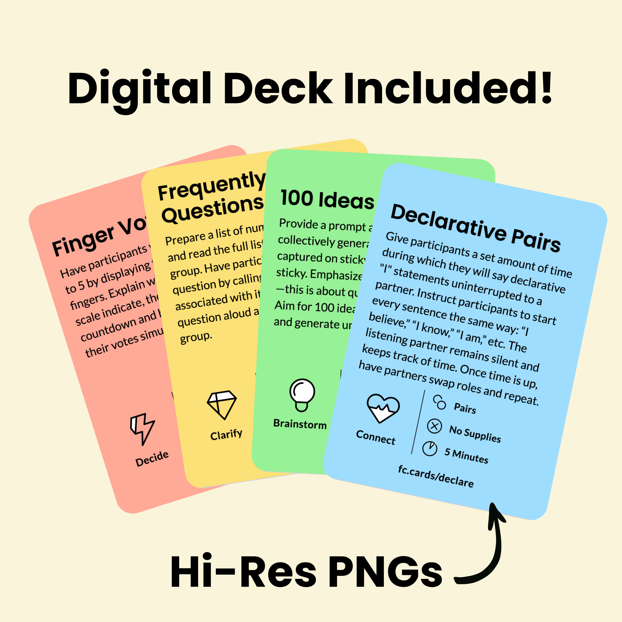 Facilitator Cards - Digital Deck