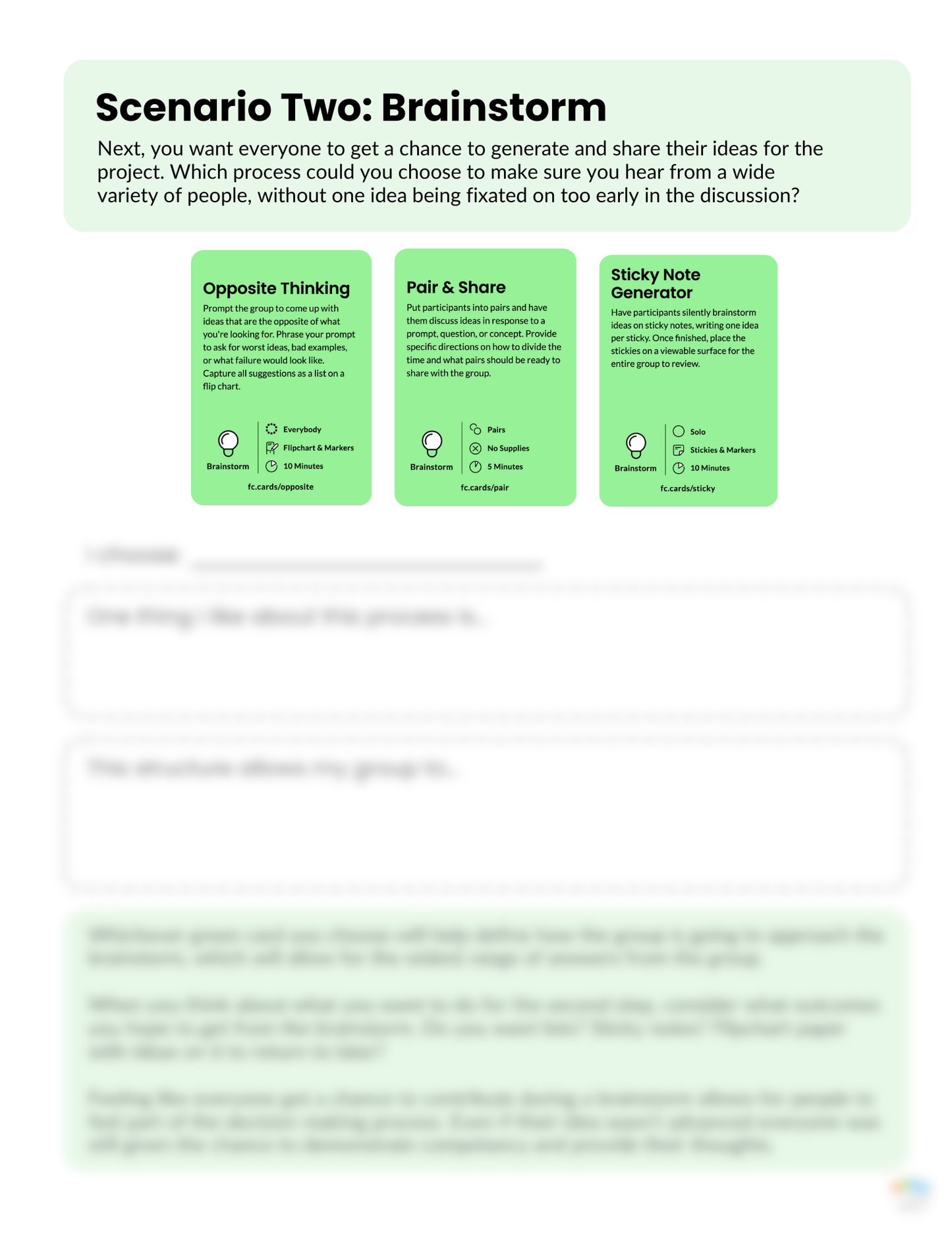 Run Better Meetings Guide | Facilitator Cards Workbook