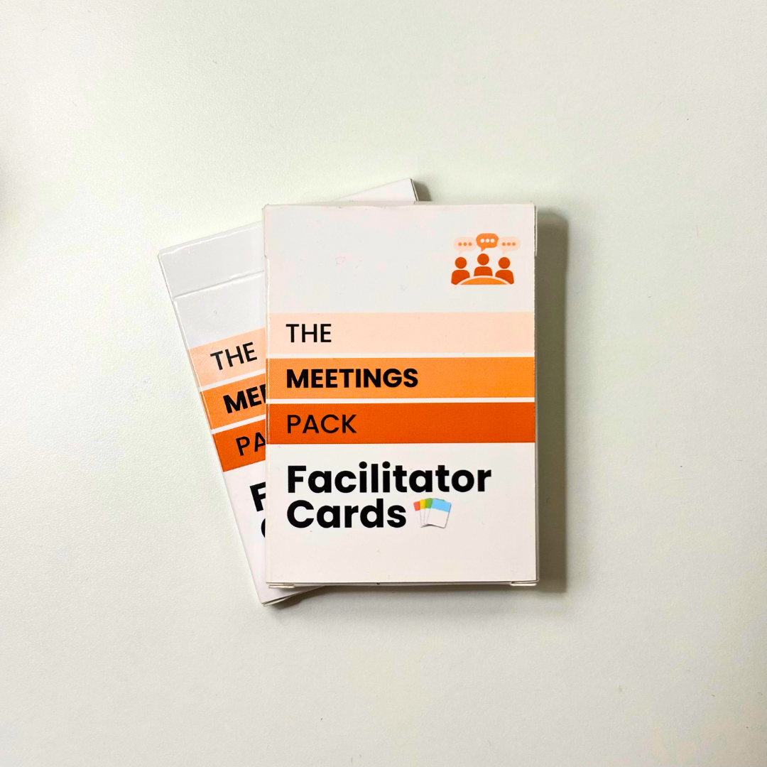 Facilitator Cards - Meetings Pack
