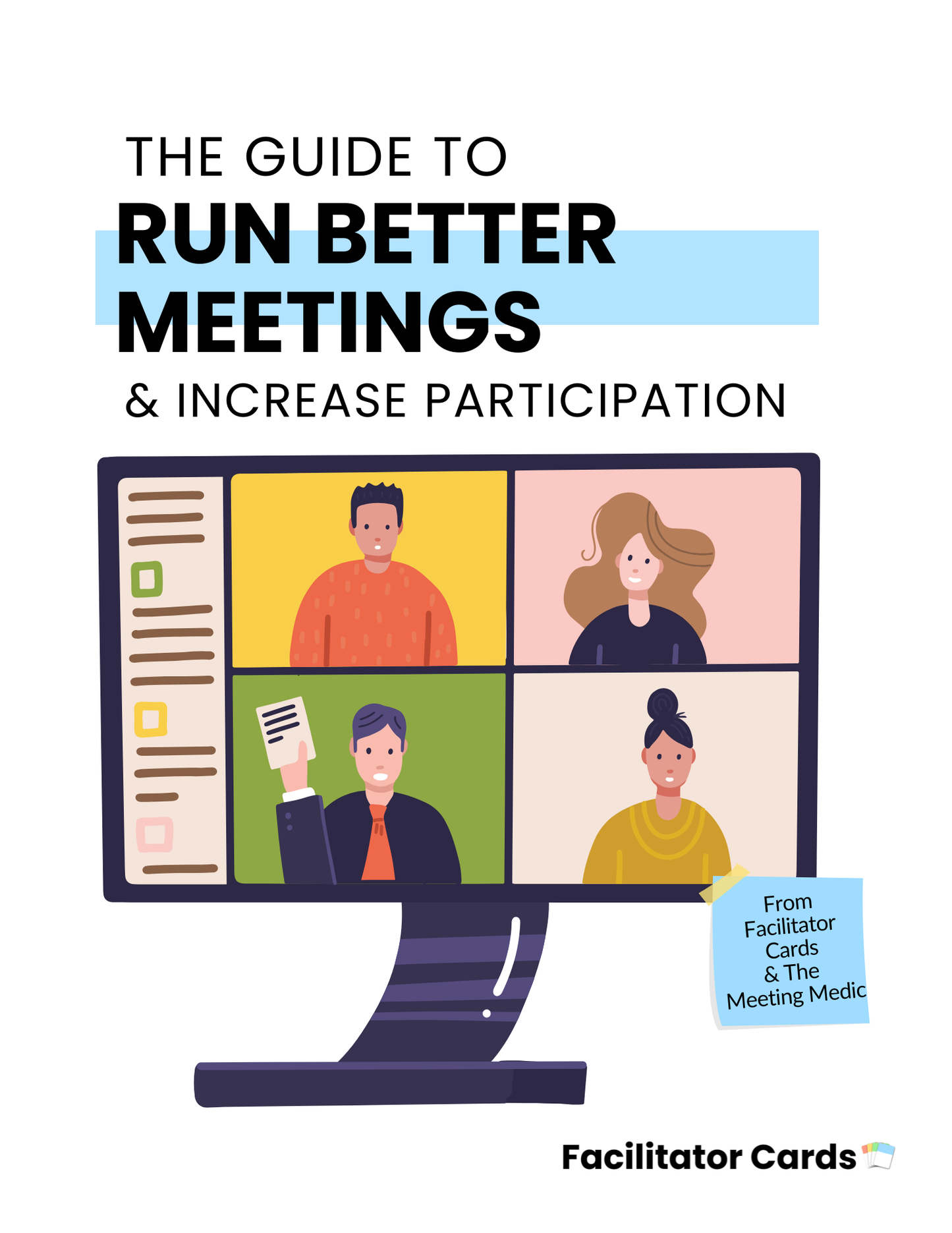 Run Better Meetings Guide | Facilitator Cards Workbook