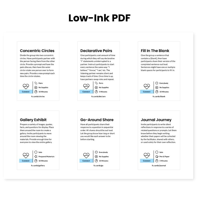 Facilitator Cards