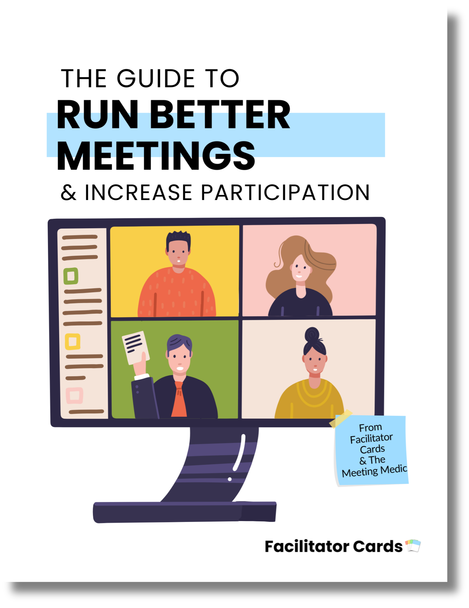 Run Better Meetings Guide | Facilitator Cards Workbook