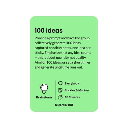 Facilitator Cards - Digital Deck