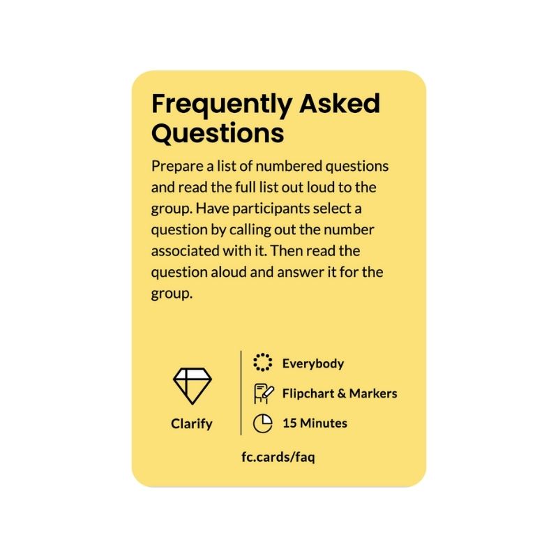 Facilitator Cards - Digital Deck