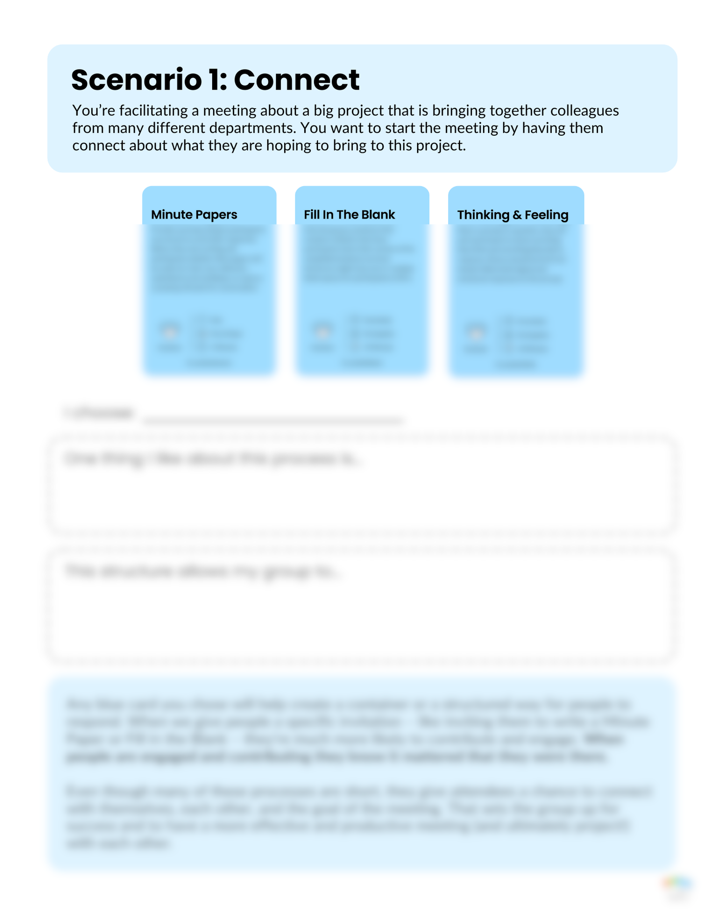 Run Better Meetings Guide | Facilitator Cards Workbook