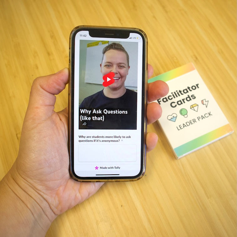 Facilitator Cards - College Student Leader Pack